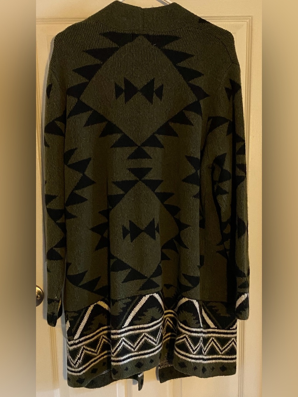 Frye Women’s Aztec Cardigan Size XL - Picture 4 of 6